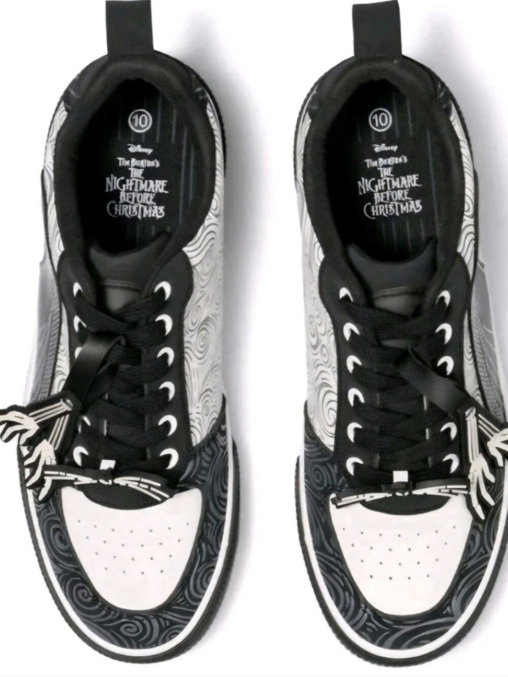 The Nightmare Before Christmas Low Top Sneaker Mens Jack Skellington Disney